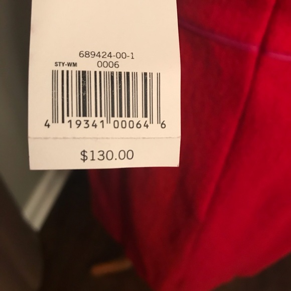 3 for $75! NWT Banana Republic Red Dress Size 6 - Picture 4 of 5